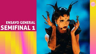 EUROVISION 2024 SENSACIONES TRAS EL ENSAYO GENERAL DE LA SEMIFINAL 1 [upl. by Buzzell775]