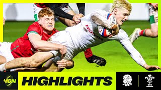 2024 U6N20  HIGHLIGHTS  ENGLAND V WALES [upl. by Rikahs]