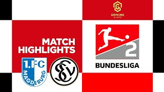 1 FC Magdeburg  SV Elversberg  Highlights  2 Bundesliga 20242025 [upl. by Charla]