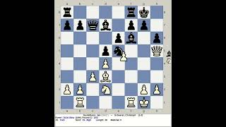 Gustafsson Jan vs Scheerer Christoph  DLM Chess 1994 Binz Germany [upl. by Corkhill]