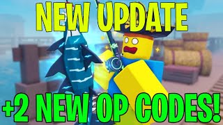 NEW UPDATE  NEW CODES IN FISCH ROBLOX [upl. by Katlaps]