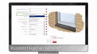 Kunststof kozijnen online bestellen bij webshop creonkozijnennl [upl. by Ahsekel484]