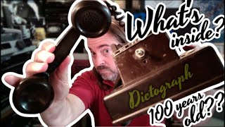 Whats Inside this 100 Year Old Phone The Abandoned DICTOGRAPH Restore [upl. by Atteiram]