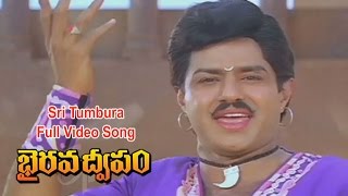 Sri Tumbura Full Video Song  Bhairava Dweepam  Nandamuri Balakrishna  Roja  Rambha  ETV Cinema [upl. by Alanna]