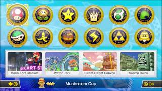 All Mario Kart Main Menu Music Super Mario Kart  Mario Kart 8 [upl. by Essile197]