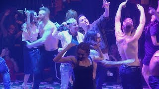 Channing Tatum dances on stage at Magic Mike London opening night [upl. by Koss489]