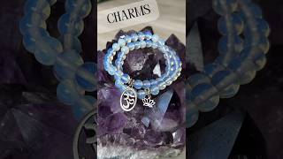 How To Add Charms To Bracelets Easy DIY Tutorial For BeginnersCrown Chakra Stones [upl. by Ynittirb]