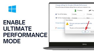 How to Enable Ultimate Performance Mode on Windows 11 [upl. by Tomas]