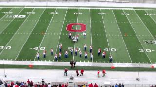 Ohio State School for the Blind Marching Band at the OSUMB Buckeye Invitational 10 13 2012 [upl. by Oswell]