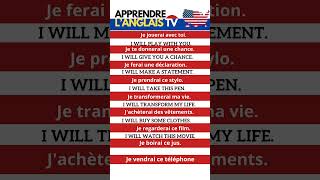 APPRENDRE LANGLAIS AVEC DES MOTS ET DES VOCABULAIRES ENGLISH DAILY PRONUNCIATION aprendrelanglais [upl. by Winnie]