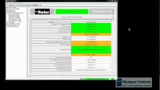 Compax3 Servo Drive Communicating with Interact XPress HMI [upl. by Nylecaj]