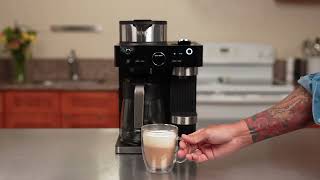 Coffee Maker  How to Brew Grounds and Espresso Pods Ninja® Espresso amp Coffee Barista System [upl. by Iphagenia]