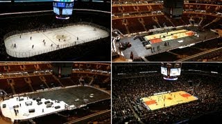 Ice to Hardwood United Center Photo Timelapse [upl. by Dur]