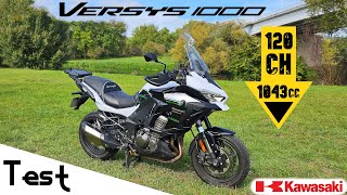 quotTestquot Un Z1000 transformé en trail routier 😀 quotKawasaki VERSYS 1000 de 2019quot [upl. by Armillia]