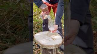 Survival skills⬆️ how to make a water filter from a tampon survival lifehacks outdoors [upl. by Atikcir]