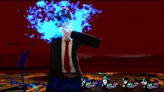 Persona 5 Adachi Boss Battle [upl. by Enitsej]