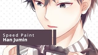 『 Speed Paint 』 Han Jumin ◇ Mystic Messenger [upl. by Barbie]