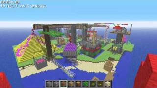 Minecraft Flatgrass Timelapse I [upl. by Guenevere]