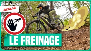 Tuto pilotage  bien maîtrise son freinage en VTT nos conseils [upl. by Narrat]