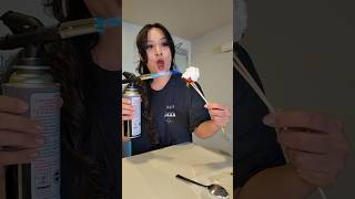 Chocolate covered strawberries with marshmallow creme 🤤 youtubeshorts shorts mukbang dessert [upl. by Carlynne]