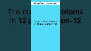 Avogadros Constant Definition  A Level Physics [upl. by Reckford]