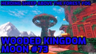 Super Mario Odyssey  Wooded Kingdom Moon 73  Herding Sheep Above the Forest Fog [upl. by Areis666]