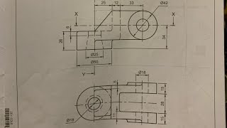 Engineering Drawing N3Sectional Drawing 24 November 2022 Part 2️⃣ [upl. by Yaral]