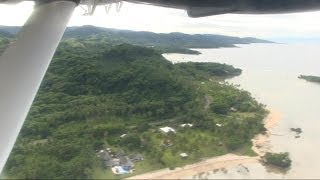 Fiji Airways Twin Otter Takeoff Savusavu Fiji [upl. by Lapham]