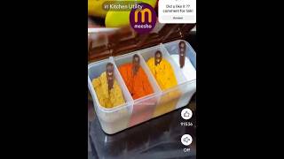 Meesho Finds Random Product  Spice box for kitchen  spice box is just 173rs spicebox meesho [upl. by Balthazar]