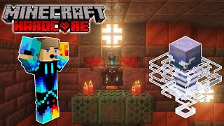 Beating Minecraft 121 Tricky Trials update hardcore [upl. by Margalit244]