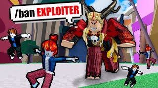 24 Hours of Banning EXPLOITERS in Blox Fruits [upl. by Atinet]