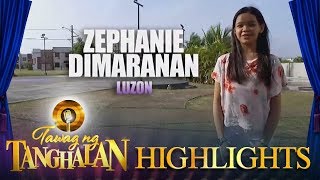 Tawag ng Tanghalan Meet Zephanie Dimaranan from Laguna [upl. by Edroi]