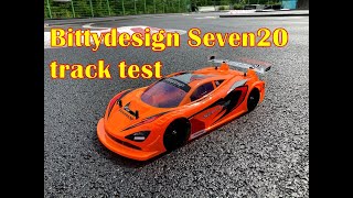 Bittydesign Seven20 110 GT body track test [upl. by Siul838]