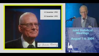 J Stuart Hunter  2009 Deming Lecture [upl. by Oicinoid699]