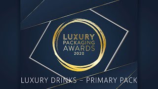 Luxury Packaging Awards 2020  Winner Luxury Drinks  Primary Pack [upl. by Aisatnaf]