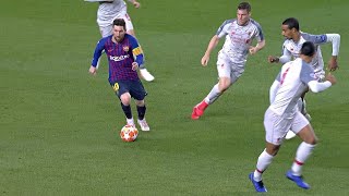 Lionel Messi vs Liverpool Home UCL 201819  English Commentary  HD 1080i [upl. by Nap]