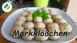 Frische Markklößchen selber machen Rezept [upl. by Lawler]