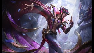 Skin Rakan Dracomancien Prestige  League of Legends Fr [upl. by Crawley]