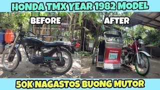 Honda TMX 125 SR 1982 Model  40 Years Na Ang Tanda Nitong Mutor Na Ito  Sobrang Alaga ng MayAri [upl. by Aztilem]