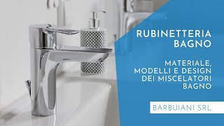 Rubinetteria bagno modelli materiali e forme dei miscelatori bagno [upl. by Notnarb22]