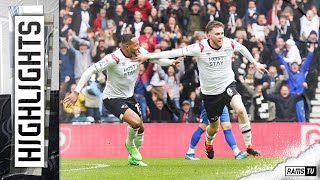 HIGHLIGHTS  Derby County Vs Carlisle United [upl. by Akeemat9]