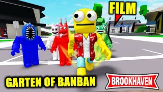 ODA TEAM JAUNE VS GARTEN OF BANBAN LE FILM  BROOKHAVEN ROBLOX [upl. by Crowley]