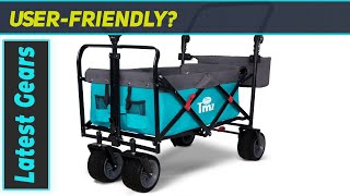 All Terrain Utility Wagon  BEST Folding Wagon [upl. by Larina]