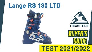 Lange RS 130 LTD  Neveitalia Ski boot test 202122 [upl. by Anavoj]