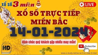 xổ số trực tiếp miền bắc ngày 14 tháng 01 năm 2024 [upl. by Chrystal]