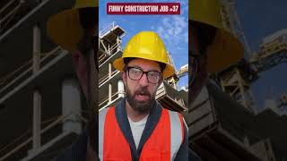 Funny construction job 37 construction adamrose adam rose day work fail shorts funnyvideo [upl. by Hitt]