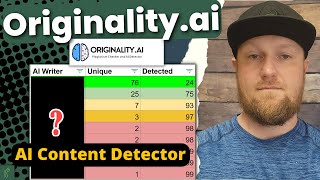 Originality AI Review AI Content Detection Tool Test of Popular AI Writers [upl. by Esille]