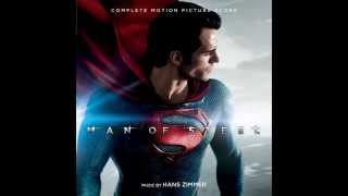 Man of Steel Complete Motion Picture Score  43 Battle Continues [upl. by Wehtam]