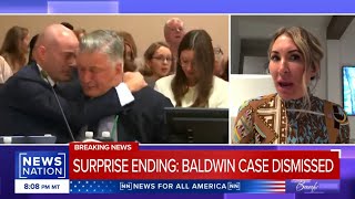 ALEC BALDWIN BREAKS DOWN AFTER CHARGES DISMISSED Lauren Matthias in courtroom shares what she saw [upl. by Yerffej187]