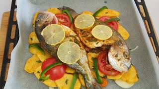 poisson au four superbe recette [upl. by Janith]